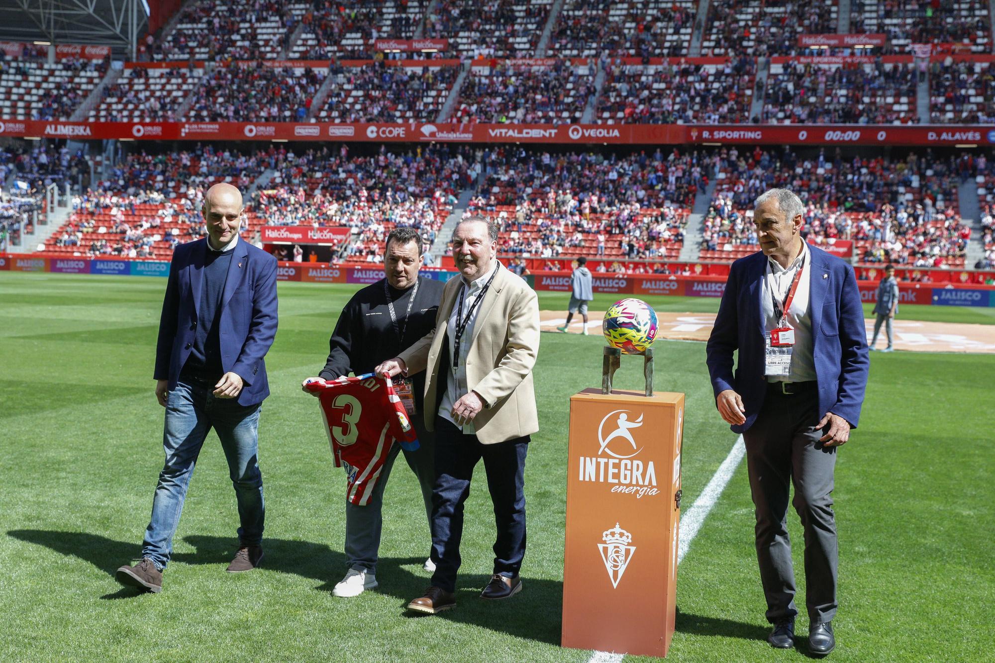 Así fue el encuentro entre el Sporting y el Alavés