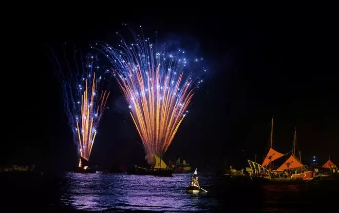 Desembarco moro en las fiestas de La Vila Joiosa