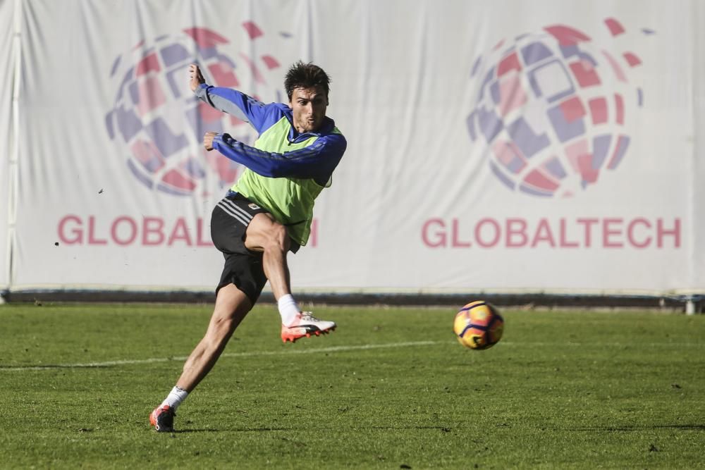 Entrenamiento del Real Oviedo