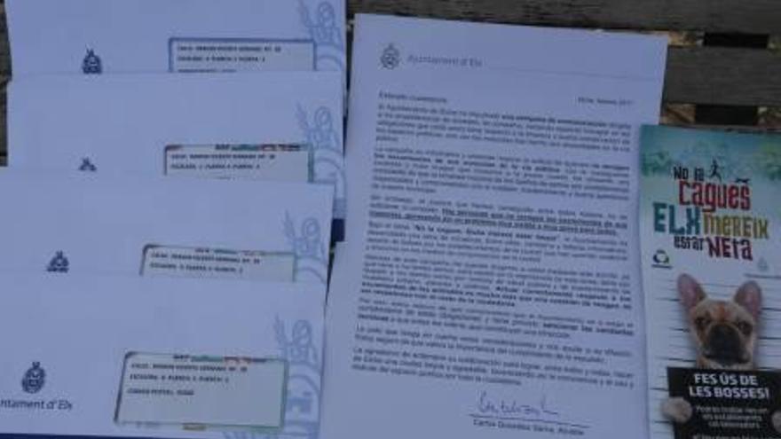 Cartas del alcalde por repetido para propietarios de varios perros