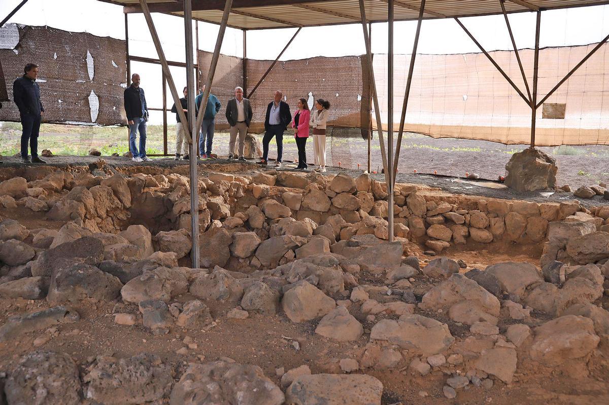 Yacimiento arqueológico de Zonzamas.