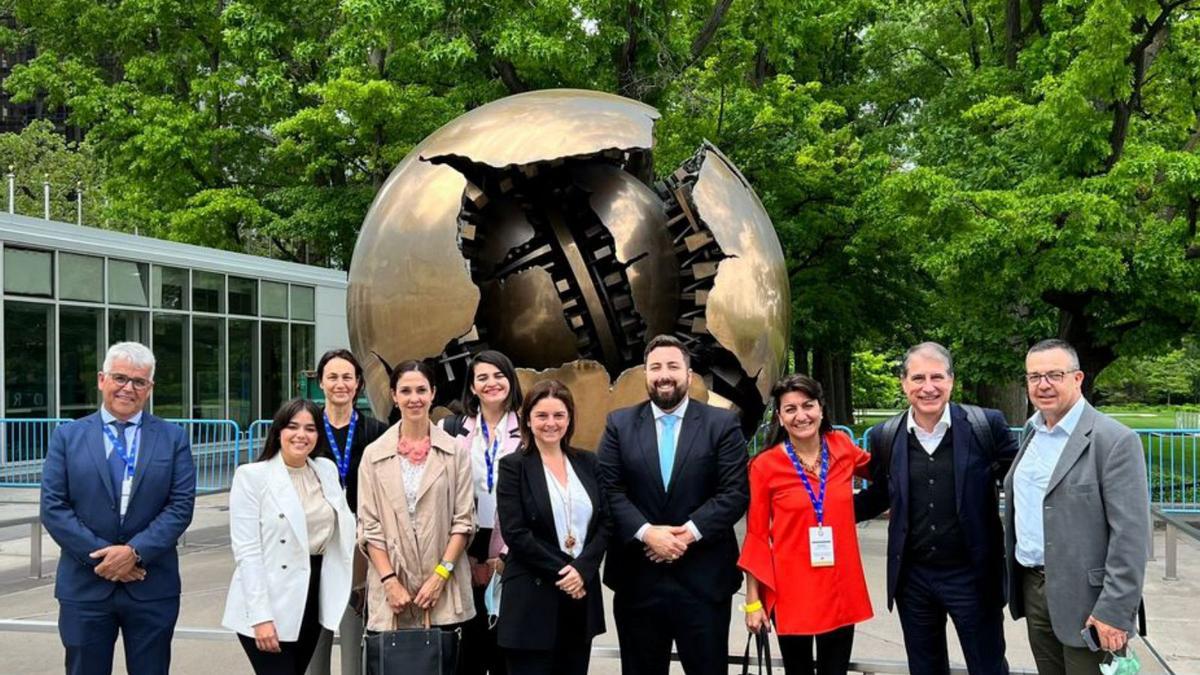 Delegación de empresas de Tenerife Licita en la sede de la ONU en Nueva York