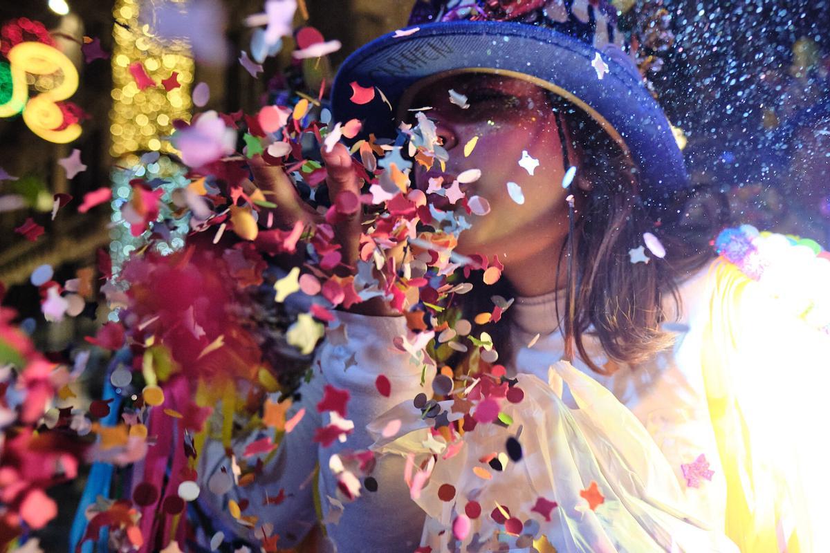 La batalla de las flores en el Carnaval de Málaga 2026