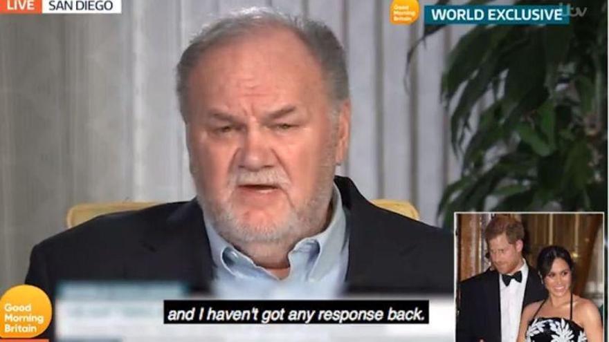 Thomas Markle, dispuesto a declarar contra su hija