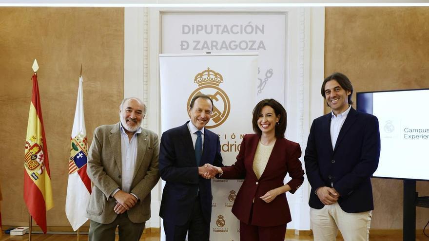 Cruce de acusaciones entre la DPZ y el PP por el campus de fútbol de la Fundación Real Madrid: "Pierden el sentido del ridículo"