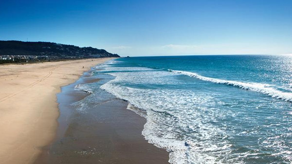 Playa de Zahara de los Atunes, en Cádiz