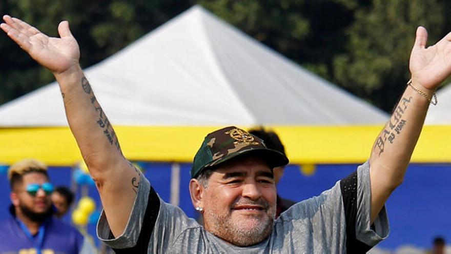 Maradona también va con Gremio