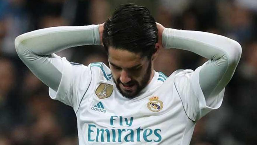 Isco, durante el encuentro ante la Juventus.