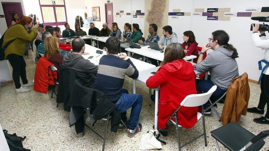 Podemos irá en confluencias de izquierda en unos cien municipios