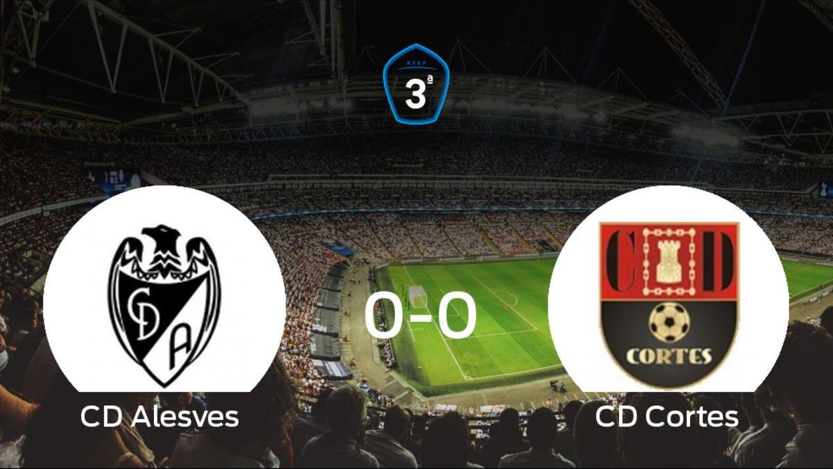 El Alesves no pudo conseguir la victoria ante el Cortes (0-0)