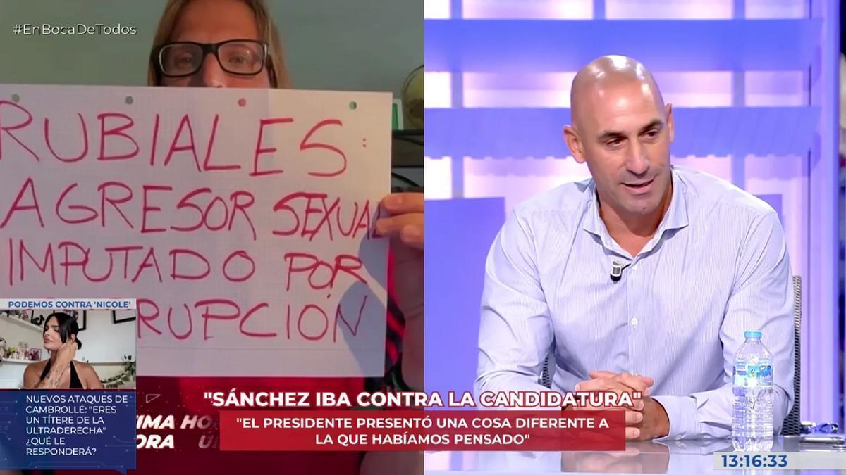 Luis Rubiales estalla contra Pablo Fernández en ‘En boca de todos’: “Esto ya es demandable”