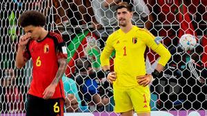 Bélgica - Marruecos: La cantada de Courtois