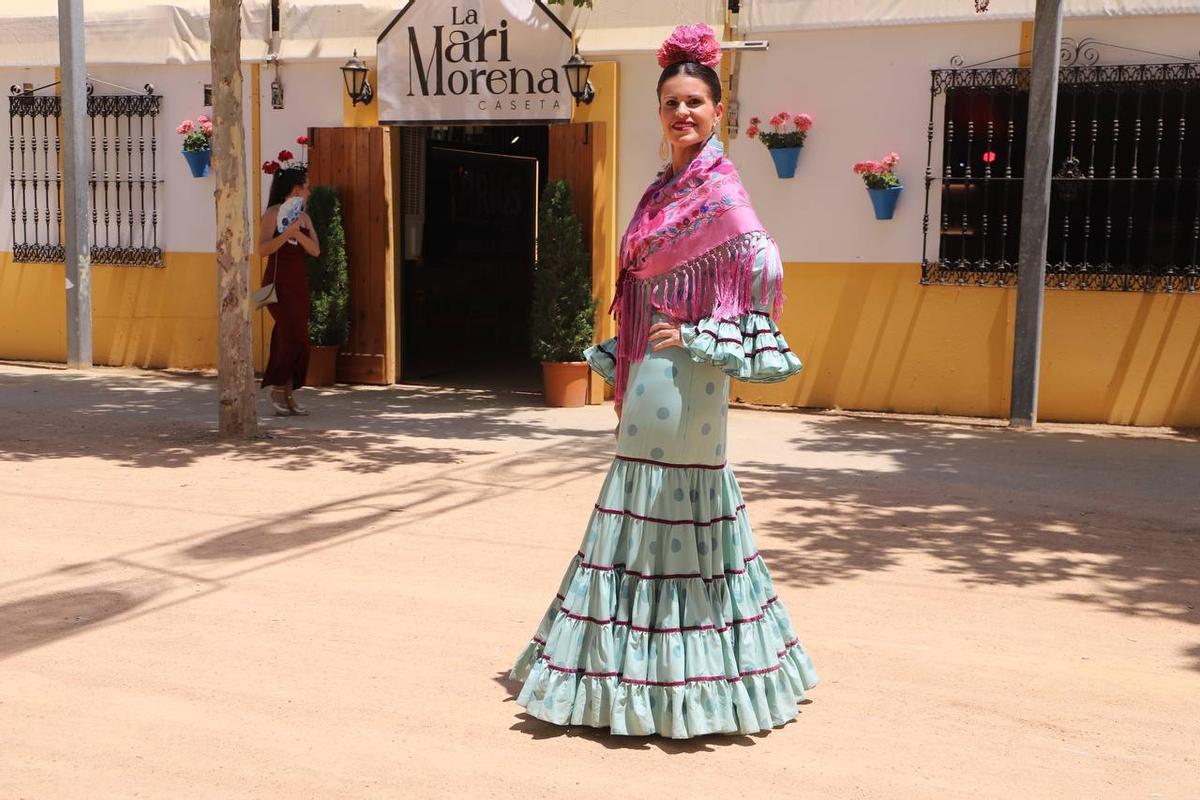 Trajes de gitana en el martes de Feria Trajes de gitana en el martes de Feria