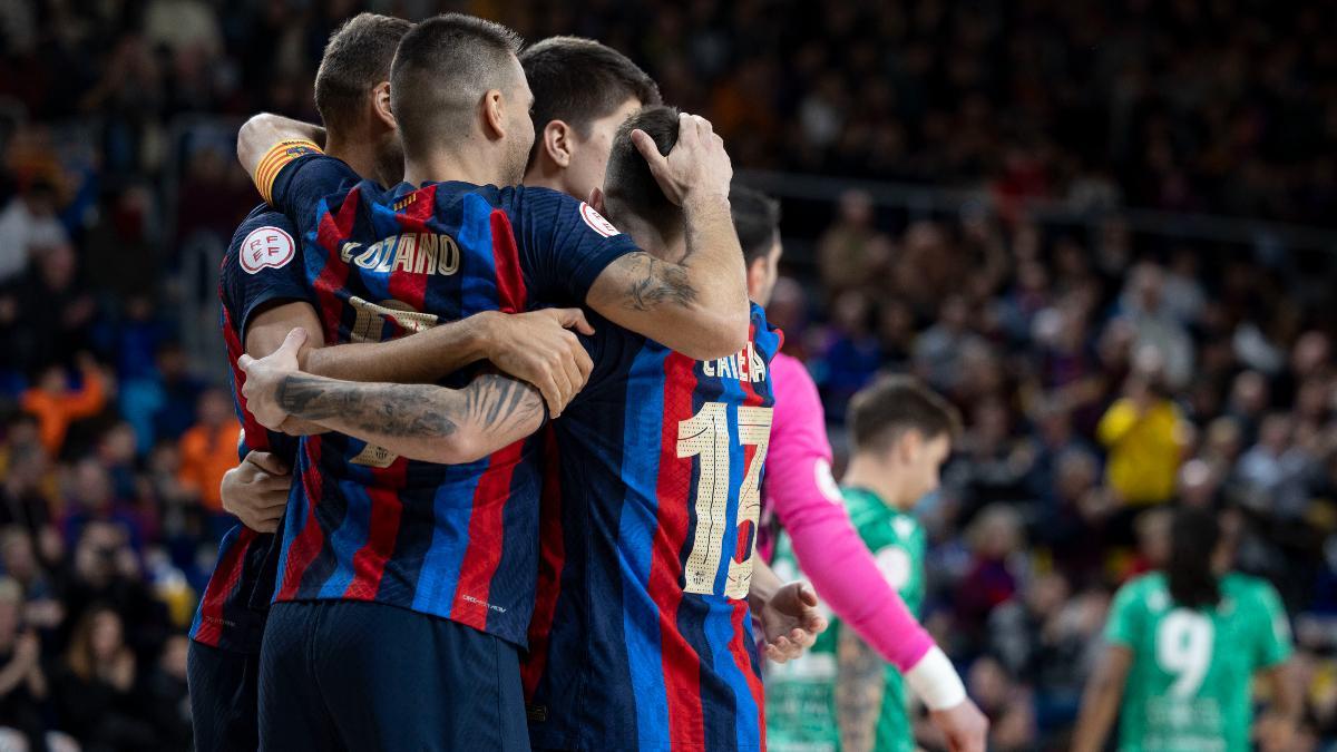 El Barça es un dechado de 'pegada'