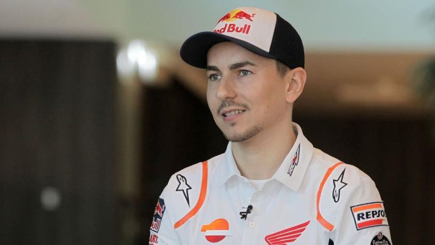 El piloto de Repsol Honda, Jorge Lorenzo.