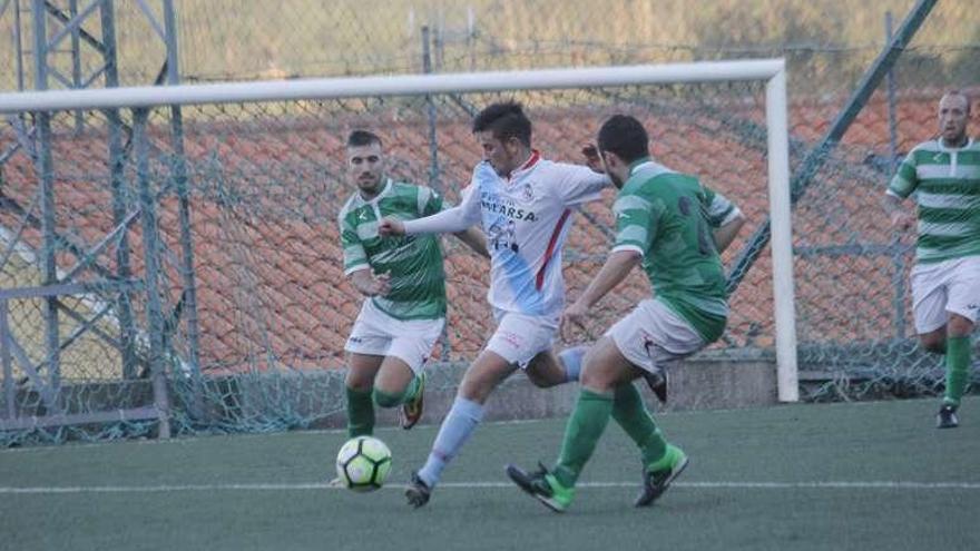 Un partido del Cruceiro de esta temporada. // Santos Álvarez