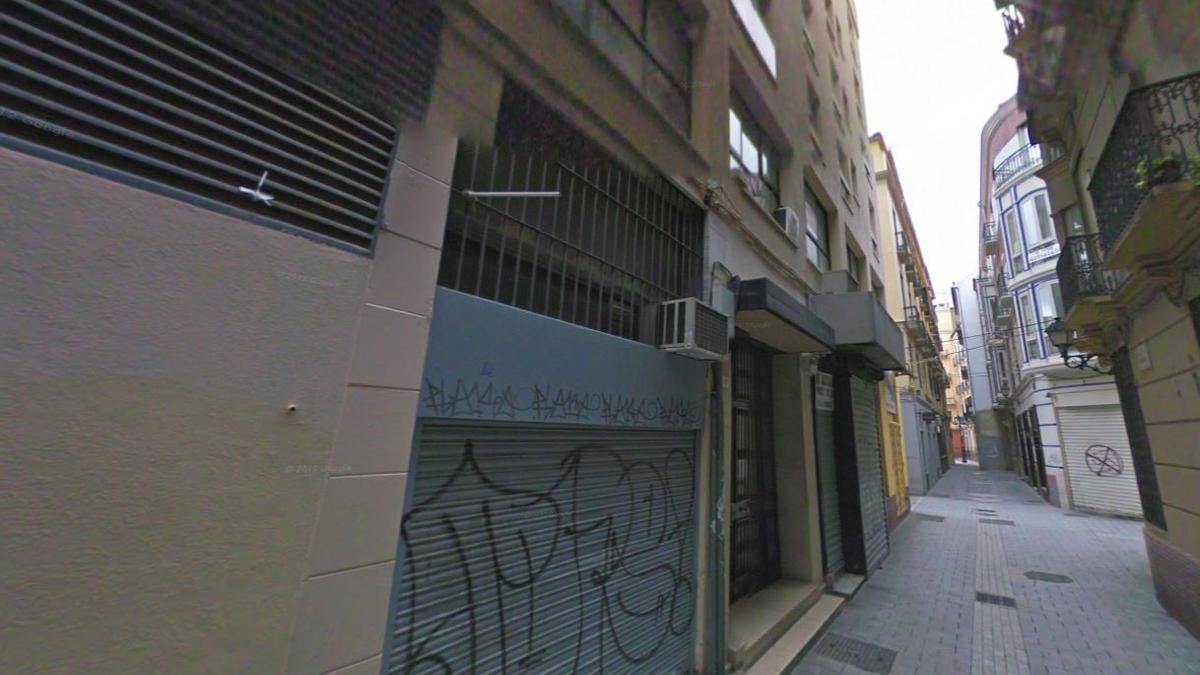 Calle Lazcano, en el centro de Málaga.