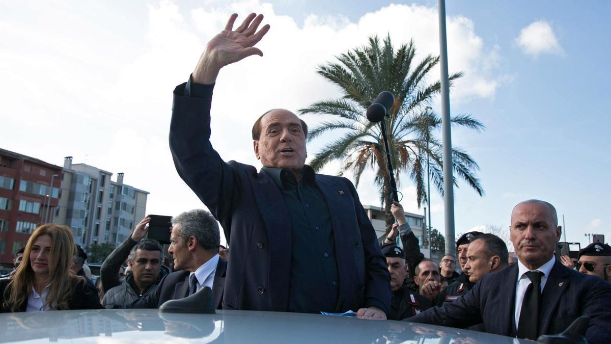 El italiano Silvio Berlusconi.