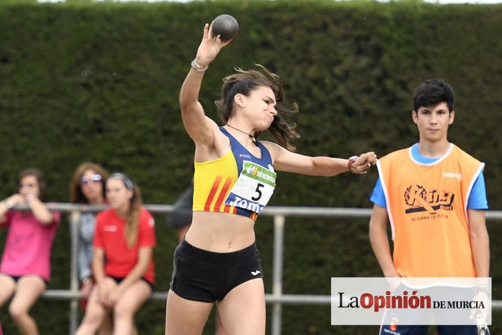 Campeonato de España de atletismo de combinadas en Alhama