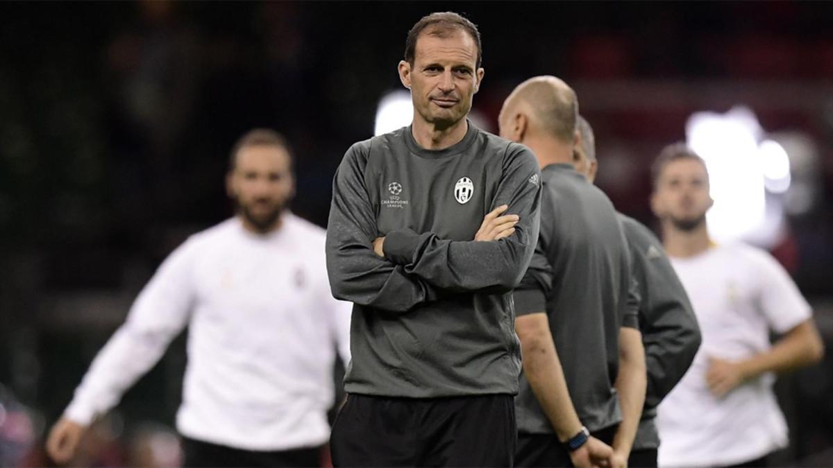 Allegri prepara muchos cambios para recibir al Barça