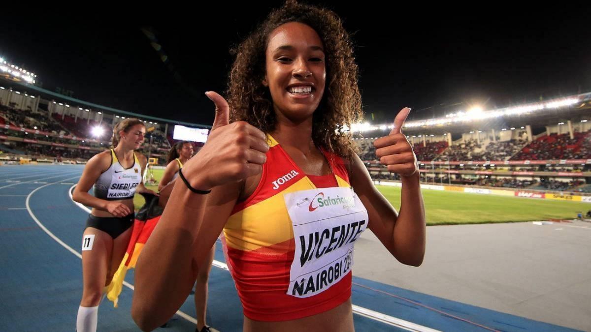 La atleta española María Vicente.