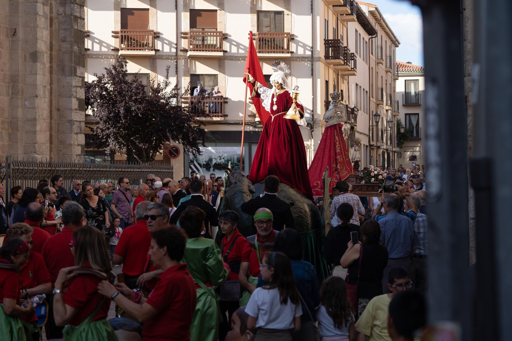 Procesión vísperas del Corpus Christi