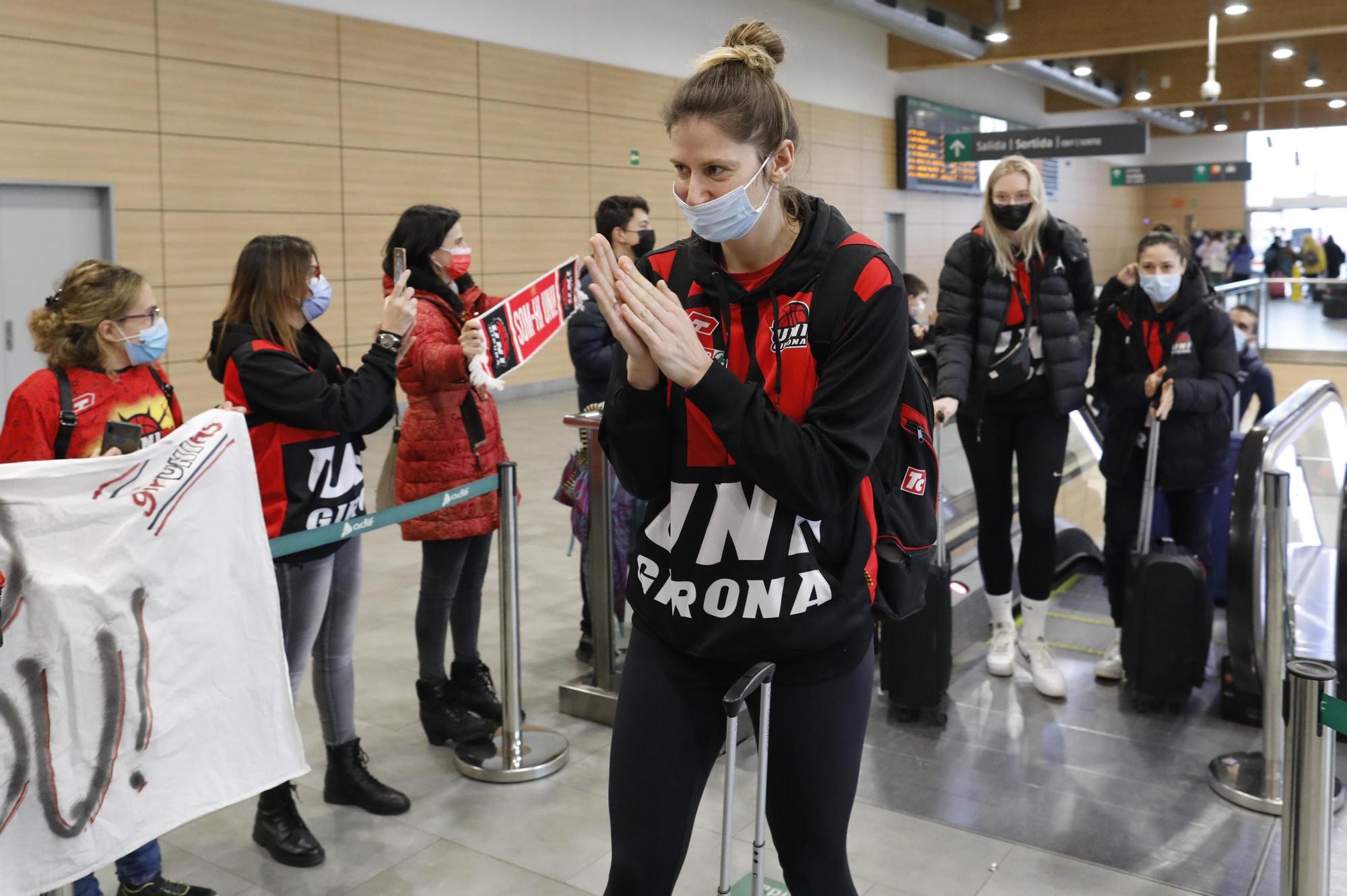 Arribada del Spar Girona