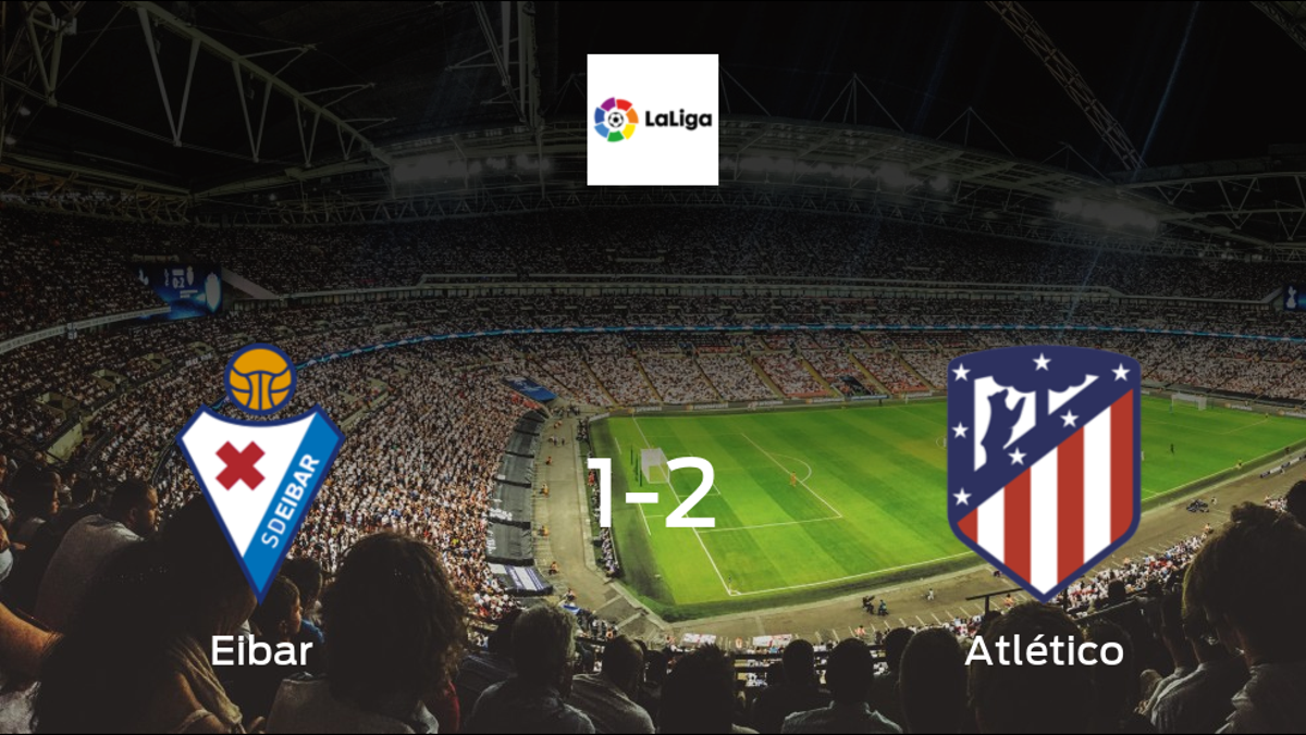 No home advantage for Eibar, as Atlético Madrid take all 3 points (2-1)