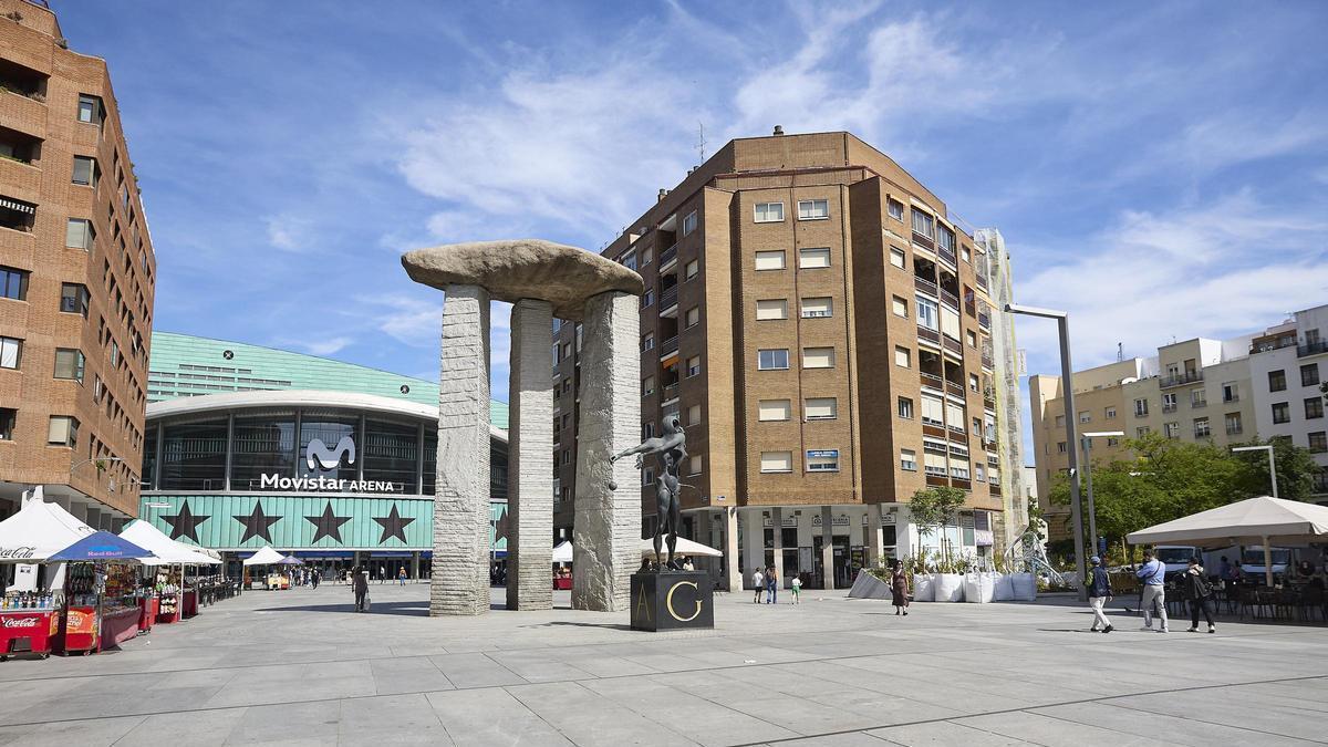Plaza de Salvador Dalí, a 19 de mayo de 2026, en Madrid