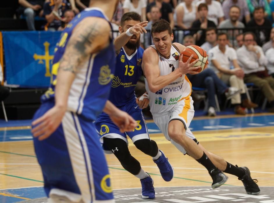 El Oviedo Baloncesto vence al Ourense en Pumarín