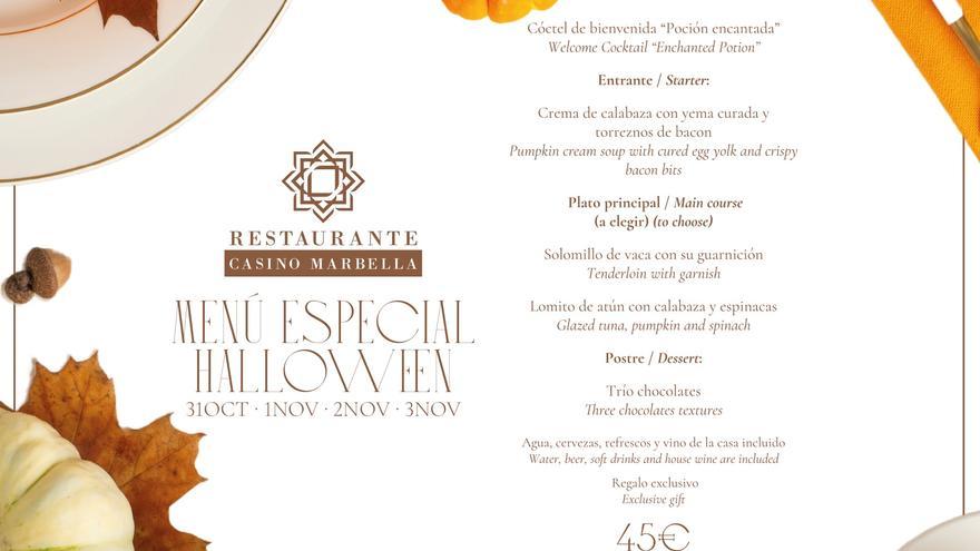 Halloween llega a restaurante de Casino Marbella