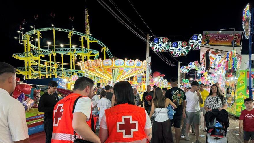 La primera noche de la feria de Badajoz acaba sin incidencias graves
