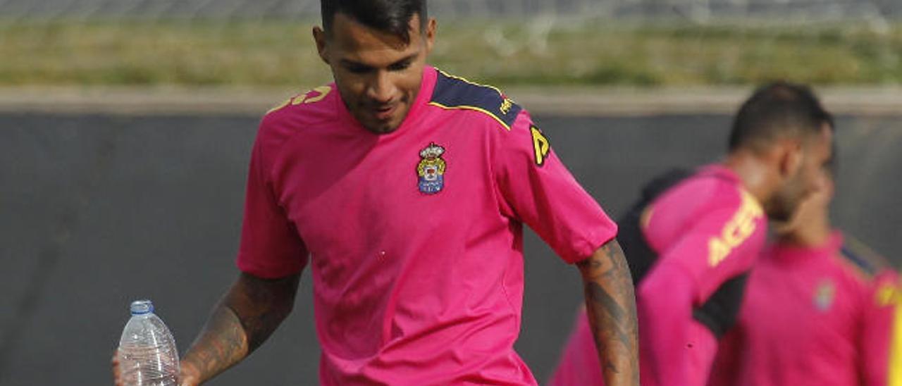 Jonathan Viera, ayer.