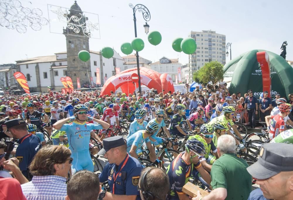 La Vuelta 2016 abarrota Betanzos