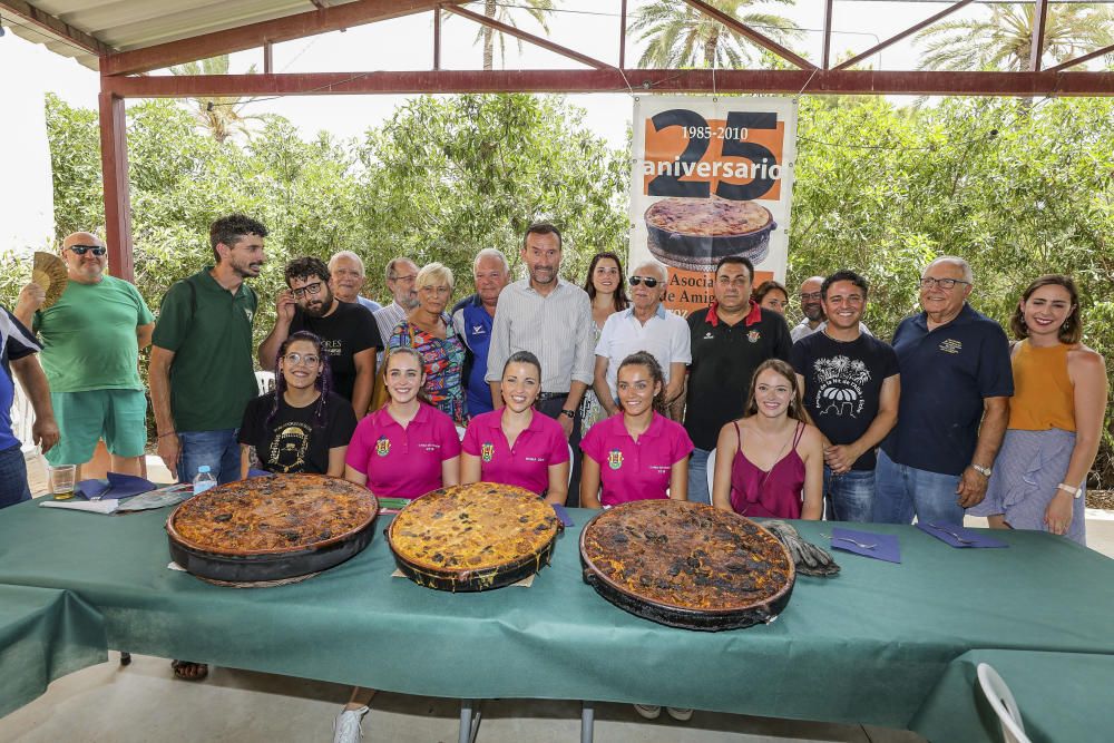 Comida de la Asociación de Amigos del Arroz con Co