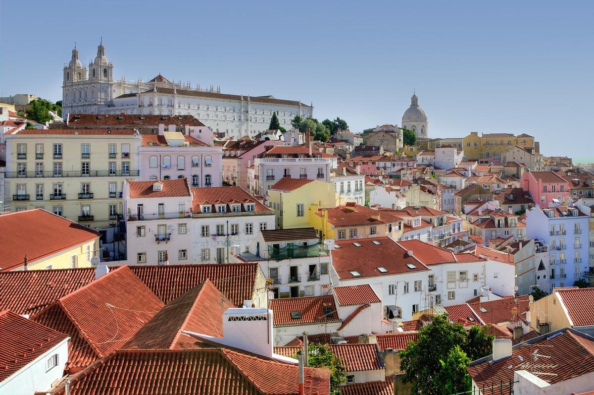 Barrio de Alfama en Lisboa