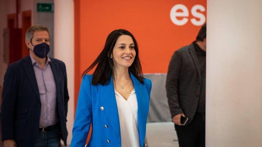 La presidenta de Ciudadanos, Inés Arrimadas.