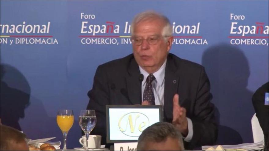Borrell diu que l'Estat recorrerà «en els pròxims dies» la reobertura de les «ambaixades» de la Generalitat