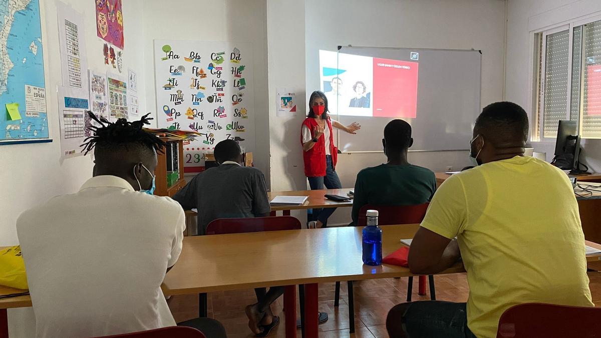 Una de las actividades desarrollada por Cruz Roja.