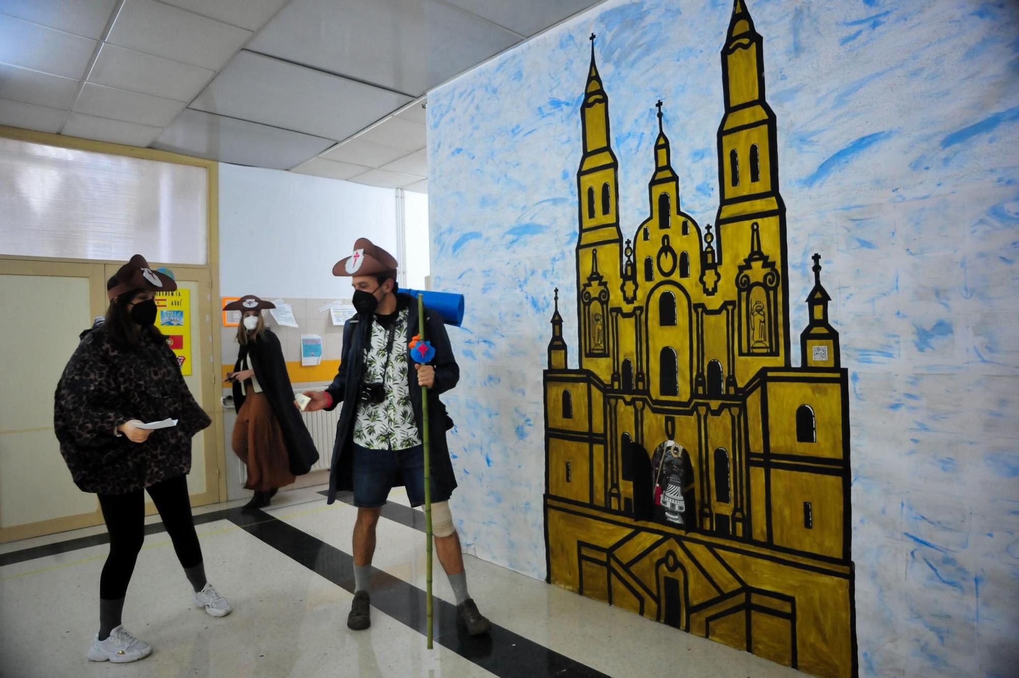 Carnaval infantil en los colegios de Vilagarcía