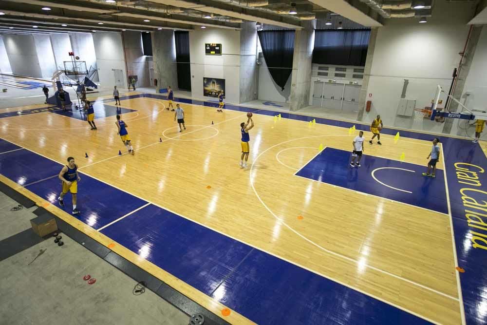 Primer entrenamiento del Herbalife Gran Canaria