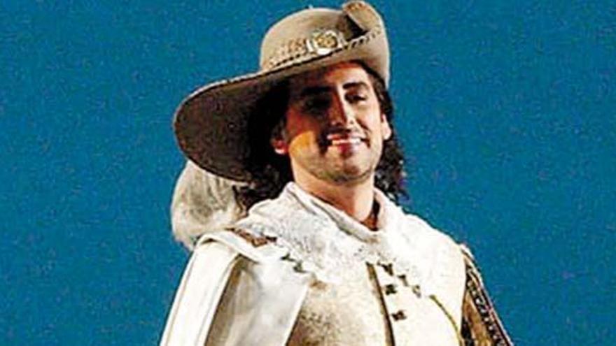 Juan Diego Flórez, en una función de &#039;I Puritani&#039; en 2004.