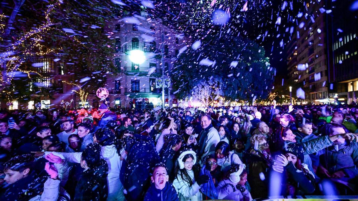 Palmas Weihnachtsbeleuchtung: So war der erste Abend im Lichterglanz