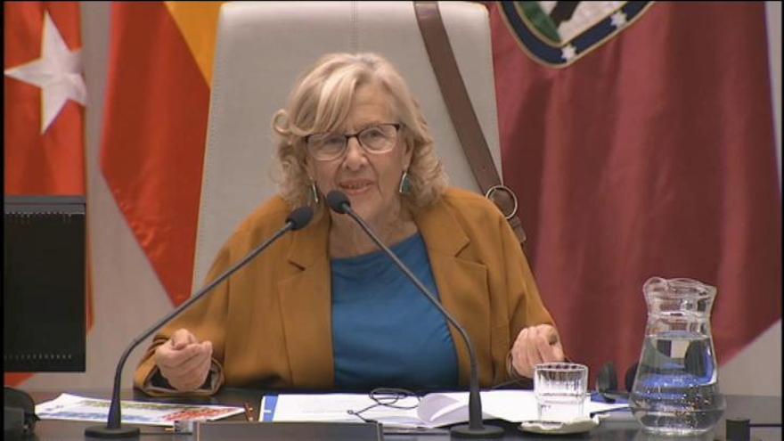 Carmena cierra la legislatura con un alegato por la concordia