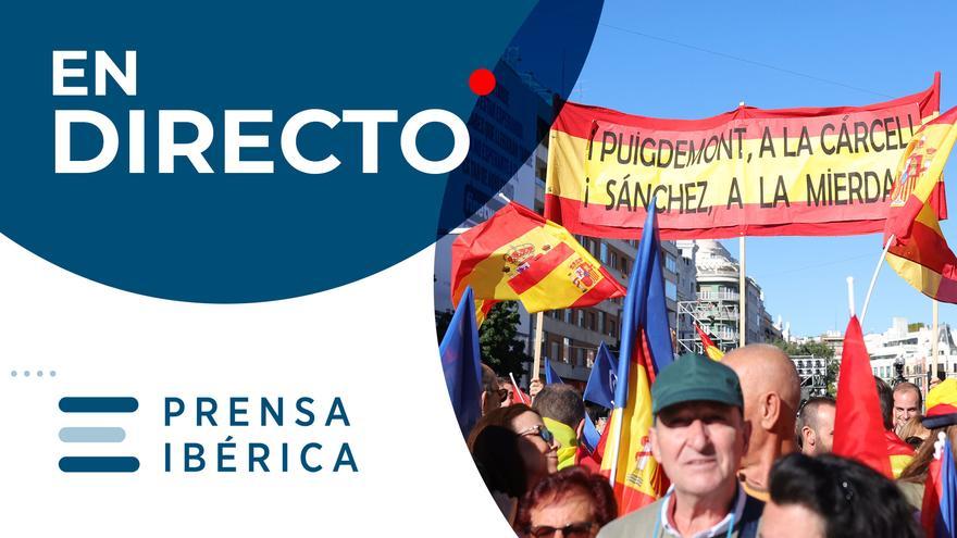 DIRECTO | Nueva manifestación en Madrid contra la amnistía