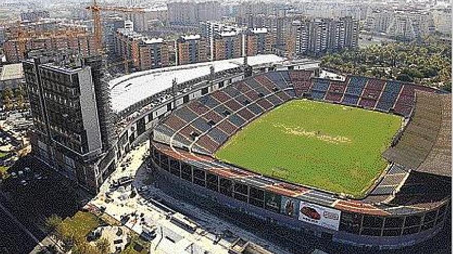 El estadio del Levante UD dará paso a 500 pisos y un gran parque