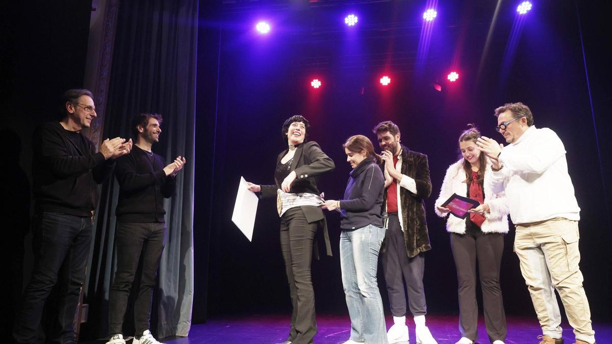 Imagen de la final del Torneig de Dramatúrgia del pasado año, en que ganó Marta Sánchez.