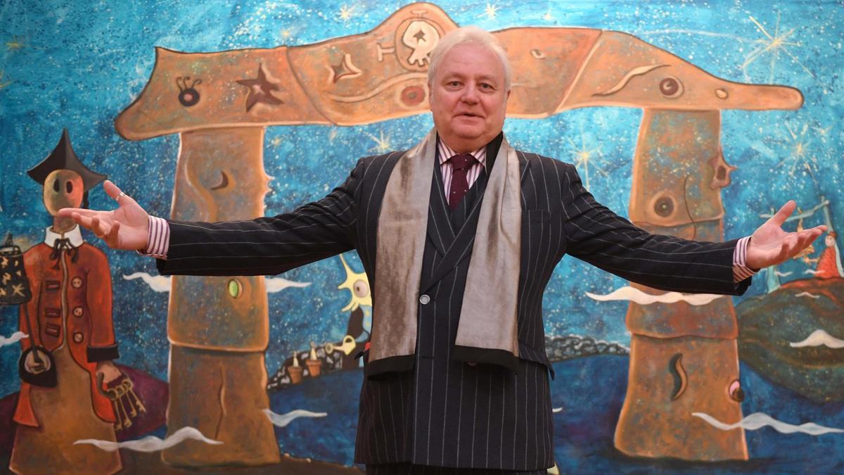 Xavier Vilató, sobrino nieto de Picasso, expone su obra en A Coruña.