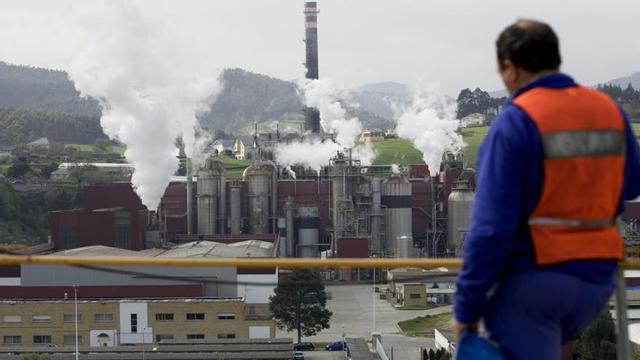 La factoría d'Ence en Navia.