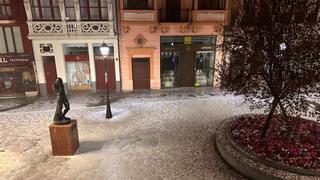 Tormenta de granizo nocturna en Zamora: "Parecía que se iba a acabar el mundo"